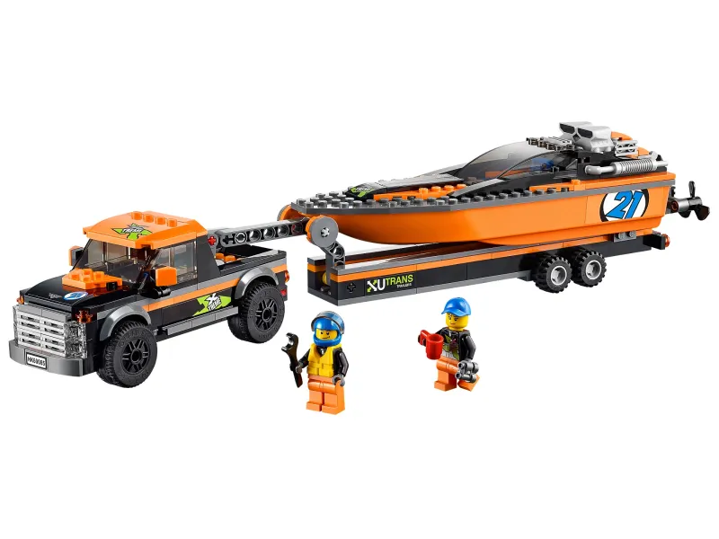 4x4 with Powerboat