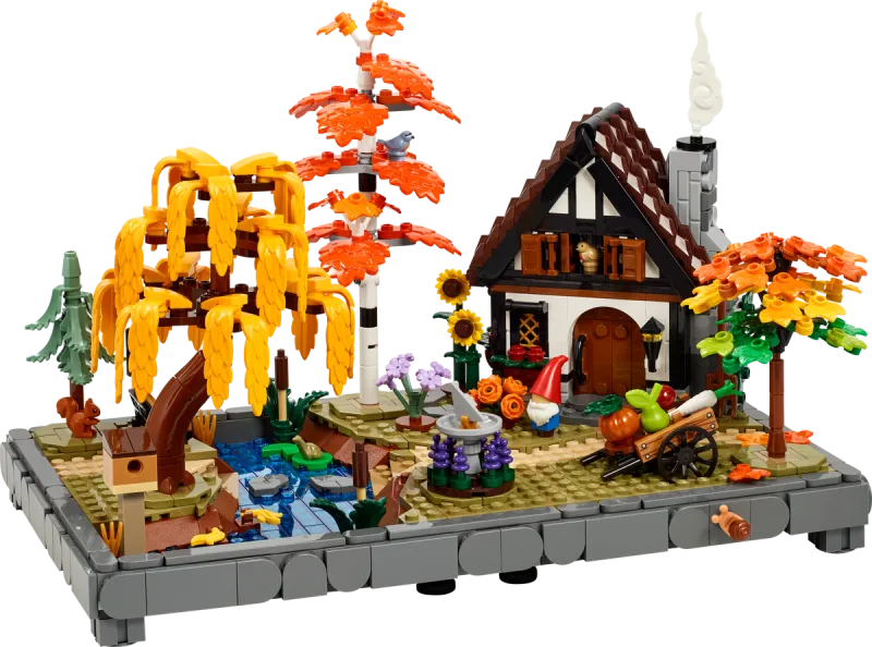 Autumn Cottage Garden
