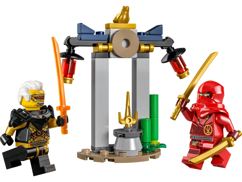 Kai and Rapton's Temple Battle