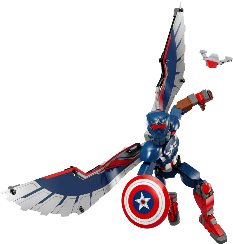 New Captain America Construction Figure