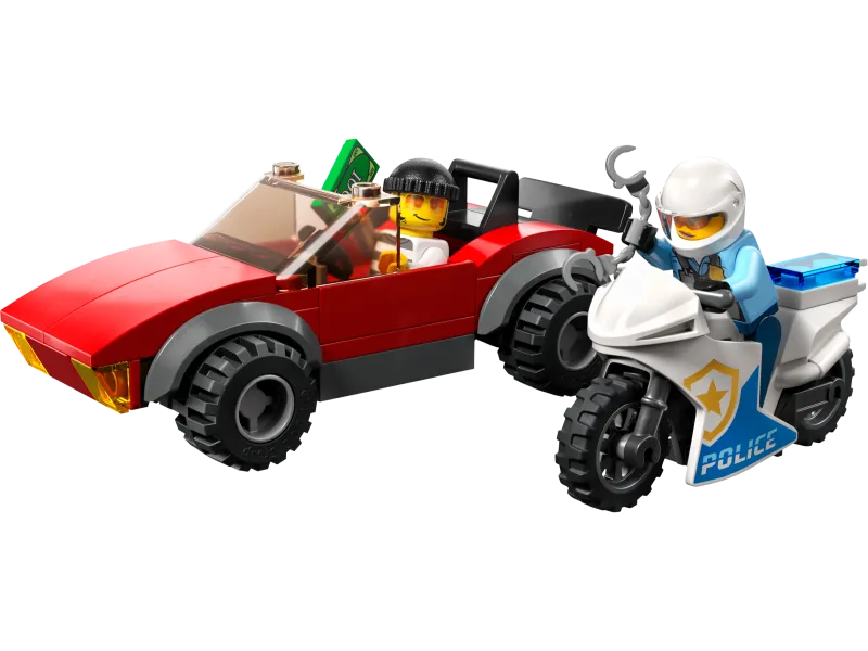 Police Bike Car Chase