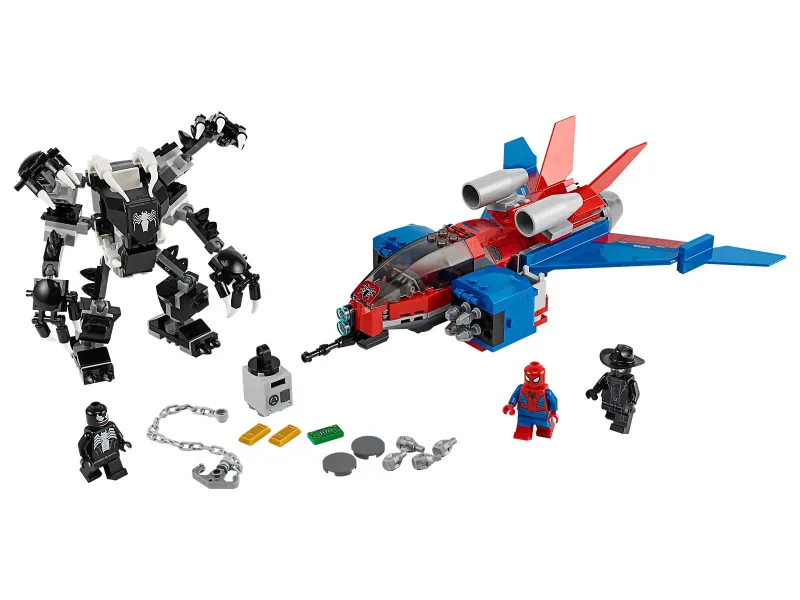 Spiderjet vs. Venom Mech